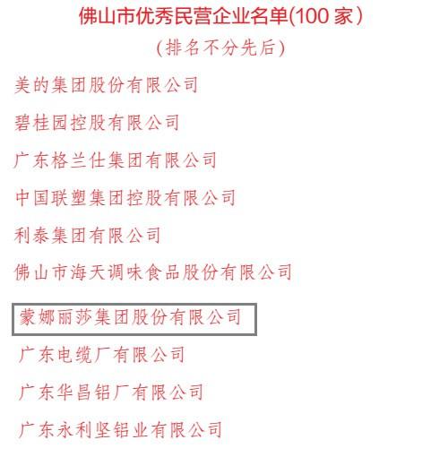 威客电竞集团荣登佛山百家优异民企榜-威客电竞新闻-威客电竞瓷砖官网——陶瓷大板岩板就用威客电竞